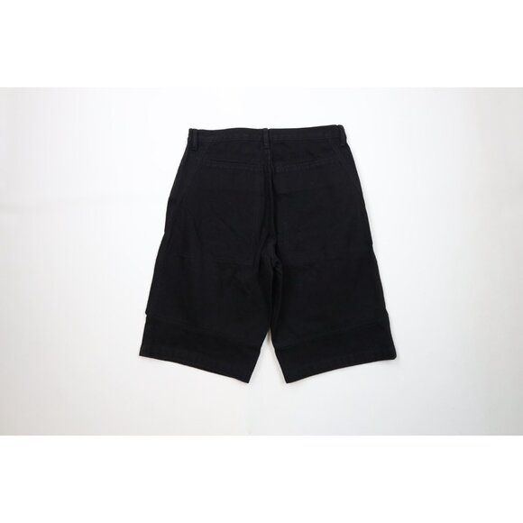 Deadstock Vtg 90s Marithe Francois Girbaud Mens 32 Script Spell Out Denim Shorts - Picture 10 of 13